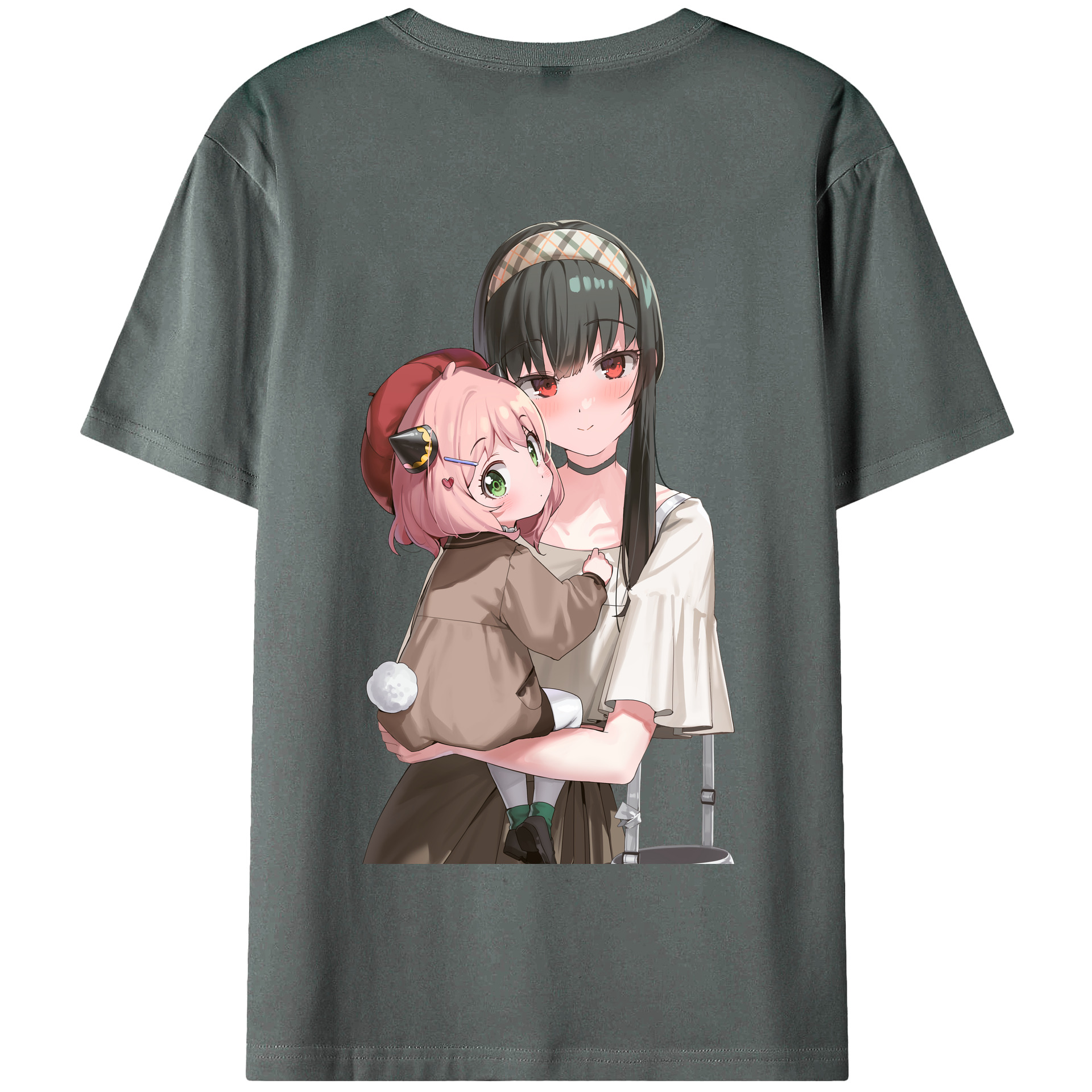 （画像用） SPY×FAMILY间谍家家酒 綿100％半袖Tシャツ（背面プリント）